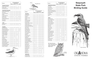 Preview of View Birding Guide - Sequoyah State Park